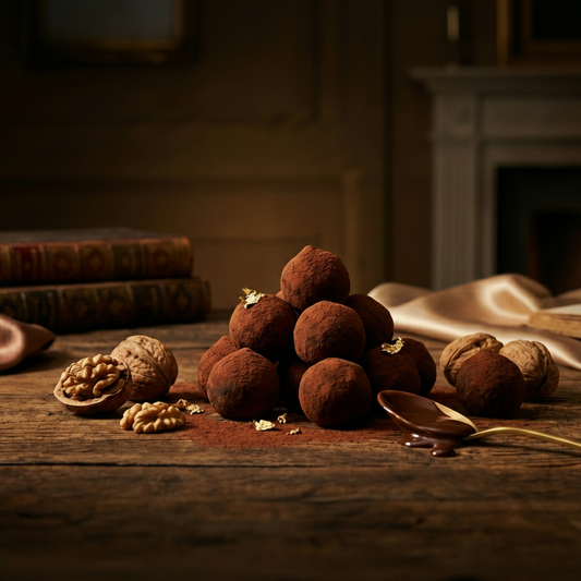 Chocolate Walnut Truffles